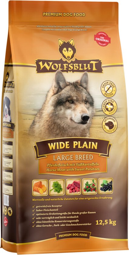 Wolfsblut - Wide Plain Large Breed 12,5kg