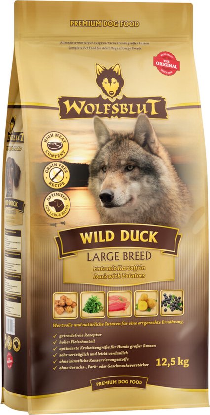 Wolfsblut - Wild Duck Large Breed 12,5kg