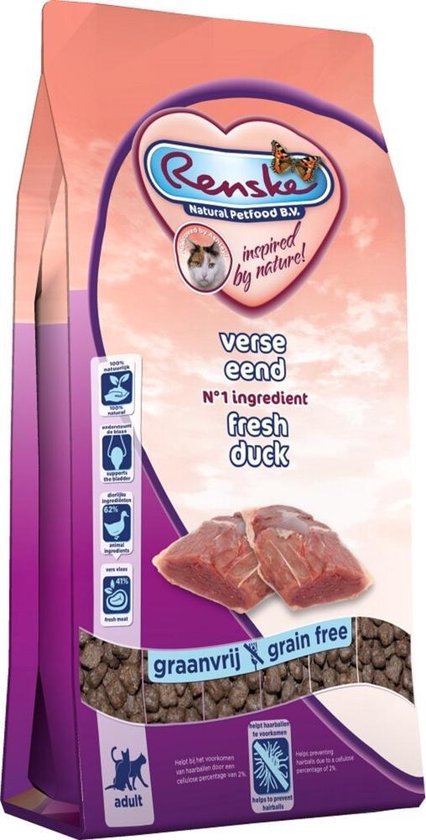 Renske - Kat Adult Maxi Verse Zeevis&Zalm - 400g
