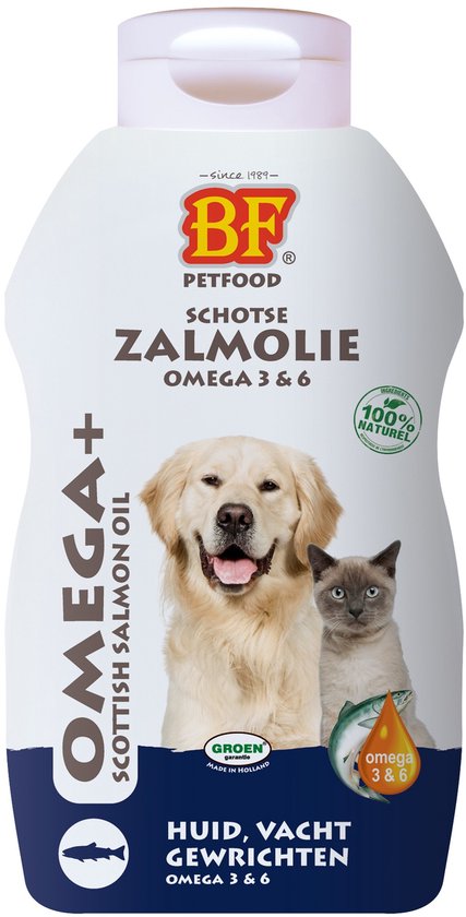 Biofood - BF Petfood - Zalmolie - 500 ml