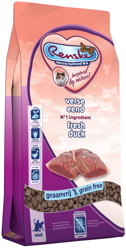 Renske - Kat Adult Verse Eend - 1.5kg
