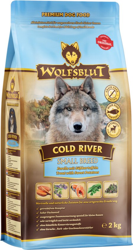 Wolfsblut - Hondenvoer Adult Cold River Small Breed 2kg