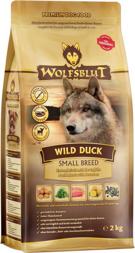 Wolfsblut - Wild Duck S - breed 2kg