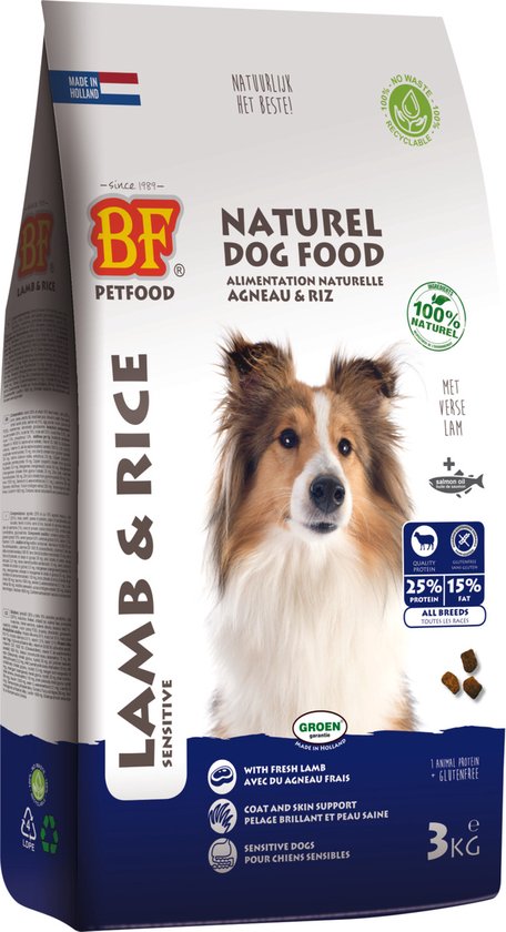 Biofood - Lam/Rijst 12.5kg