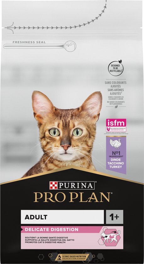 Pro Plan - Adult Delicate Digestion - Kattenvoer - Kalkoen - 1,5kg