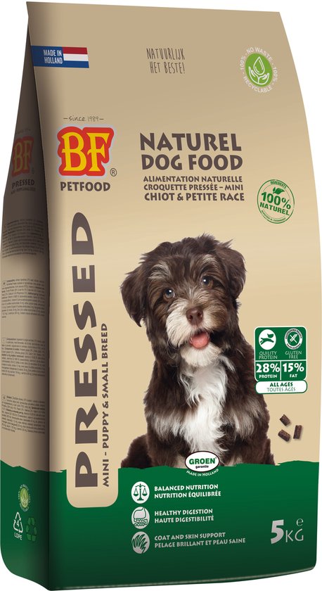 Biofood - Geperst Puppy En Kleine Rassen 5kg
