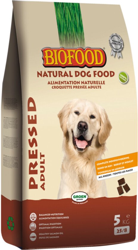 Biofood - Bf Geperst - Hondenvoer - 5kg