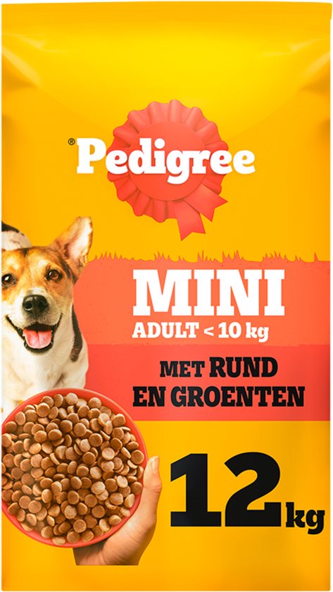 Pedigree - Hondenbrokken - Adult Mini - Rund en Groenten - 12kg