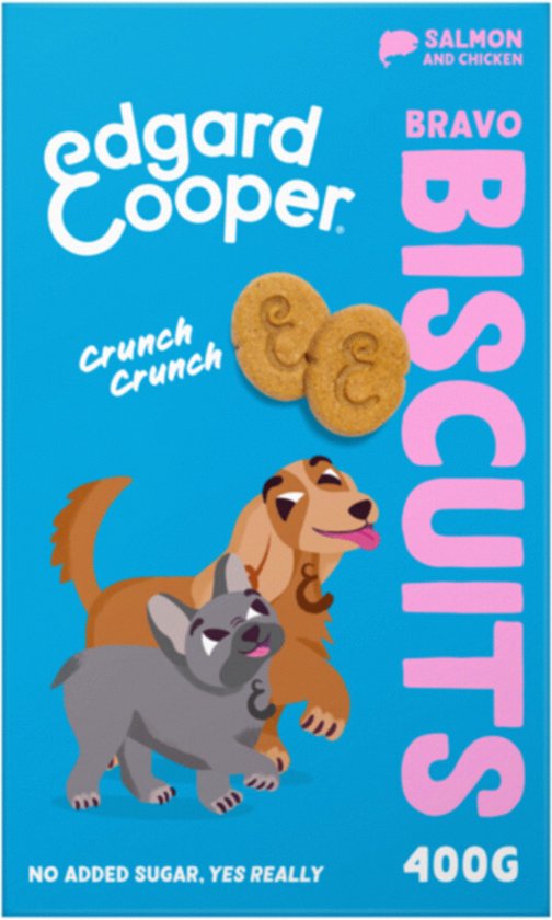 Edgard & Cooper - Biscuit 400g - Hondensnacks - Zalm