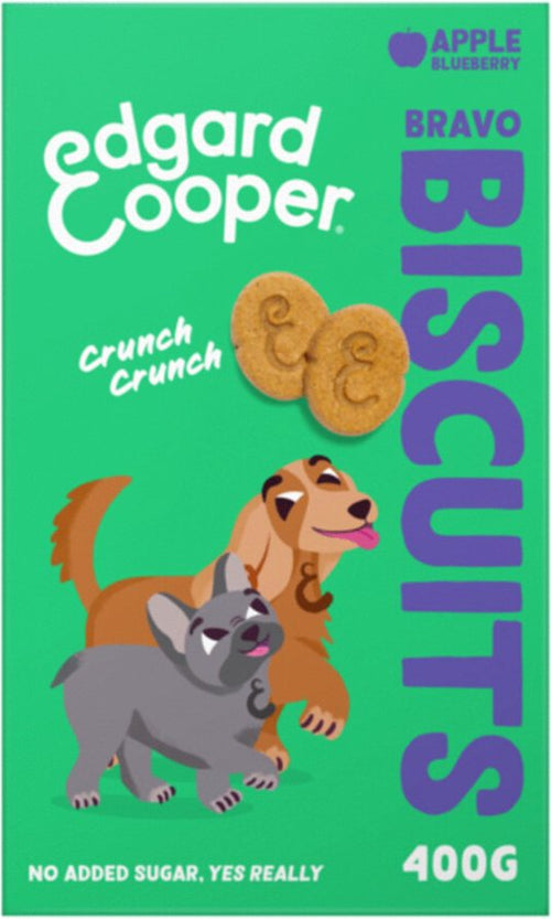 Edgard & Cooper - Biscuit - Hondensnacks - Appel 400g