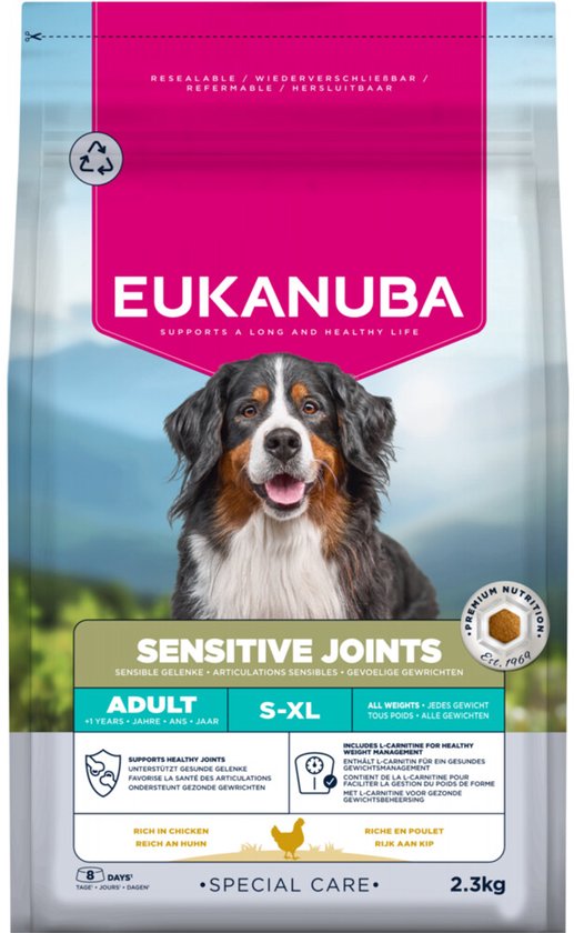 Eukanuba - Hondenvoer Droog Special Care Adult Sensitive Joints - 2,3kg
