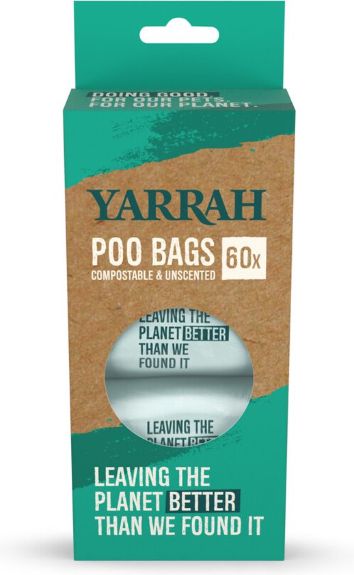 Yarrah - Hondenpoepzakjes 4 x 15 stuks