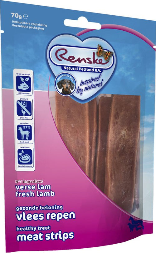 Renske - gezonde beloning vlees strip lam