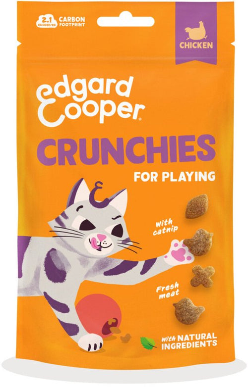 Edgard & Cooper - Edgard&Cooper Crunchies - Kattensnack - Kip 50g