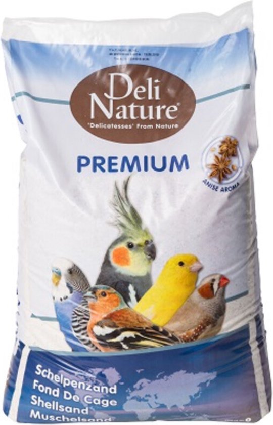 Deli Nature - Schelpenzand Premium Wit 20kg