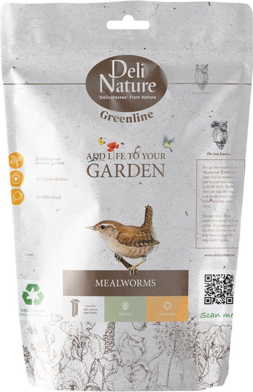 Deli Nature - Greenline Mealworms 200g