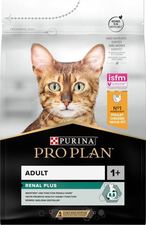 Pro plan - Adult Renal Plus - Kattenvoer - Kip - 3kg