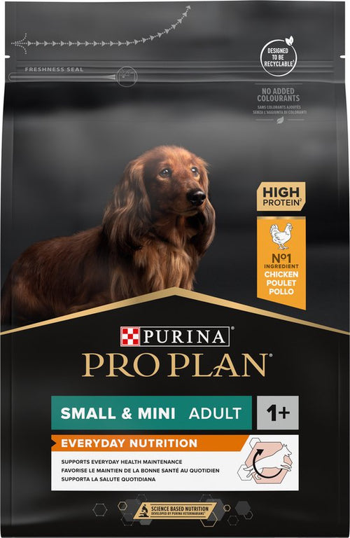 Pro Plan - Everyday Nutrition Adult Small & Mini - Hondenvoer - Kip - 3kg