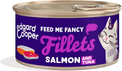 Edgard & Cooper - Cat Fillets Tuna/Salmon - 1 x 70g - Natvoeding Kat