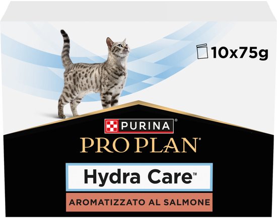 Pro Plan - Kattenvoer Nat Hydra Care Zalm - 10 x 75g