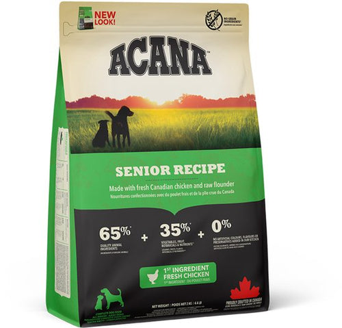 Acana - Heritage Senior Dog Kip&Kalkoen - Hondenvoer - 2kg