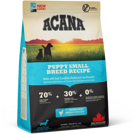 Acana - Heritage Puppy Small Breed Kip&Kalkoen - Hondenvoer - 2kg