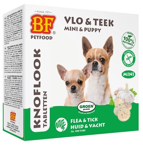 Biofood - BF Petfood - Hondensnoepjes - knoflook - Zeewier - 100 st