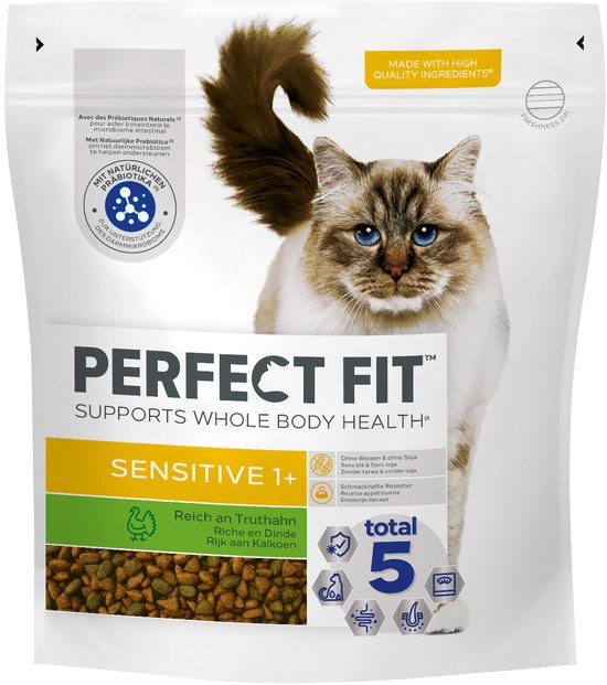 Perfect Fit - Sensitive - Kattenbrokken - Kalkoen - 1.4kg