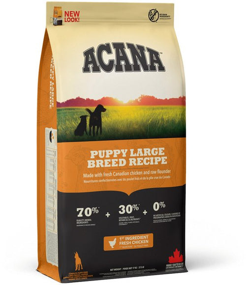 Acana - Hondenvoer Puppy Large Breed - Kip - 17kg, Volledig Diervoeder voor Grote Rassen