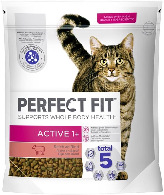 Perfect Fit - Droogvoer Adult Active Rund - 1,4kg