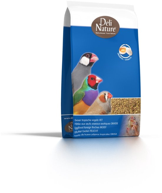 Deli Nature - Eivoer Tropische Vogels Vet 10kg