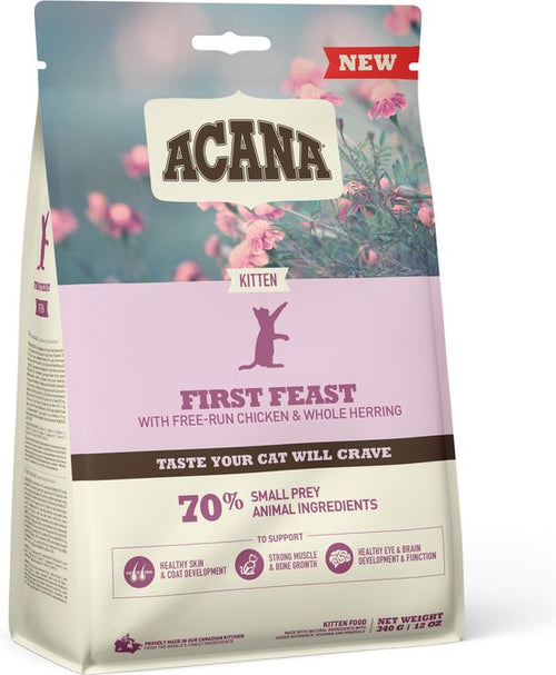 Acana - Kitten First Feast Kip&Haring - Kattenvoer - 340g