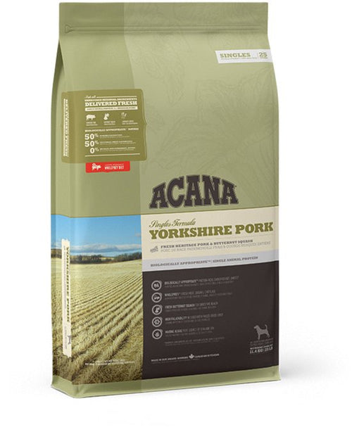 Acana - Singles Yorkshire Pork Varken&Pompoen - Hondenvoer - 11.4kg
