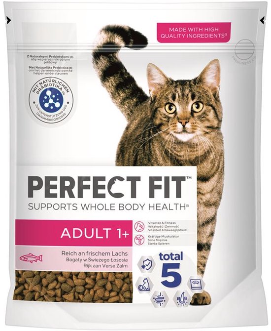 Perfect Fit - Kat Droog Adult Zalm - Kattenvoer - 750g