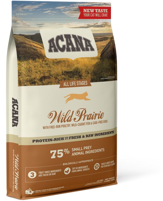 Acana - Cat Wild Prairie - Katenvoer - 4,5kg