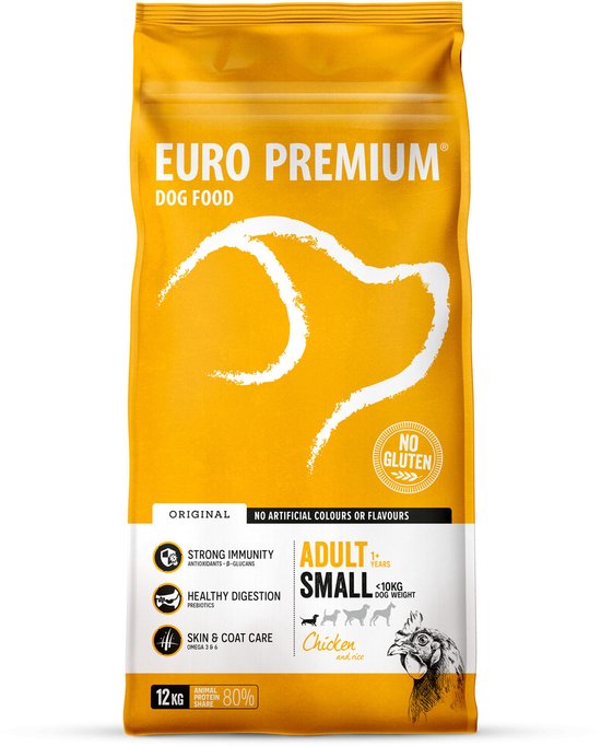 Euro - Premium - Adult Small Kip - Rijst 12kg