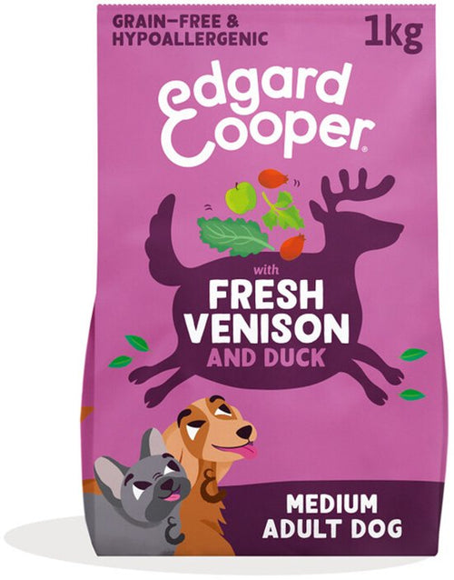 Edgard & Cooper - Edgard&Cooper Small Adult Dog - Hondenvoer - Hert Eend 3kg