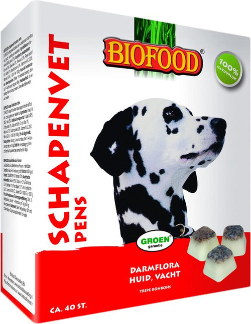 Biofood - Schapenvet Maxi Bonbons Pens 40 ST