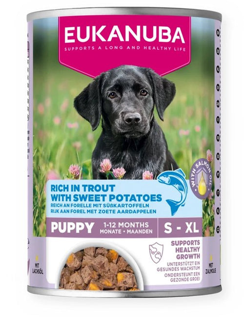 Eukanuba - Life Care Dog Hondenvoer Nat Puppy Trout & Sweet Potaties - 400g