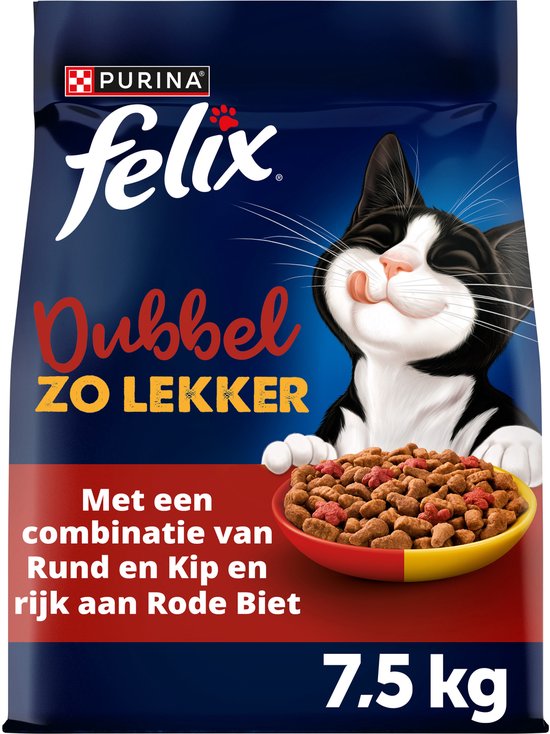 Felix - Dubbel Zo Lekker - Rund & Kip - 7.5kg