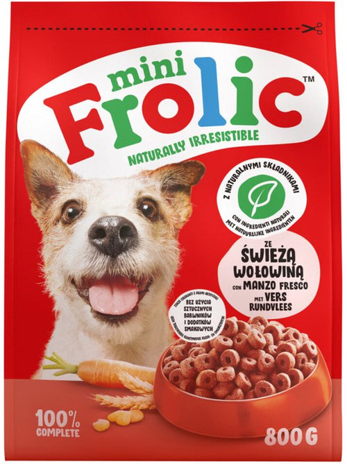 Frolic - Droog Mini - Hondenvoer - Rund 800g