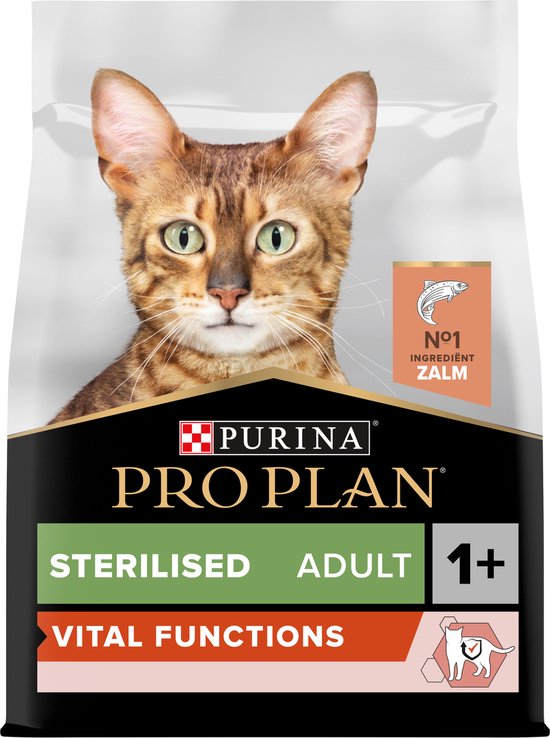Pro Plan - Sterilised Adult Vital Functions - Kattenvoer Droogvoer - Zalm - 1.5kg