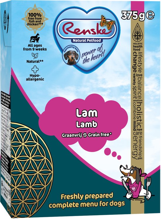 Renske - Vers Graanvrij - Tetrapack 375g - Lam
