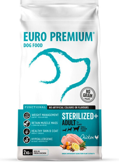 Euro - Premium - Adult Sterilized+ 2kg