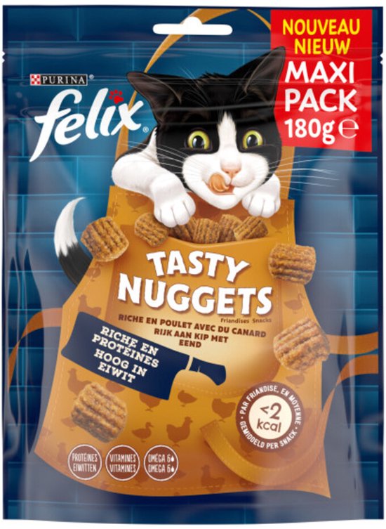 Felix - Tasty Nuggets Kip & Eend 180g