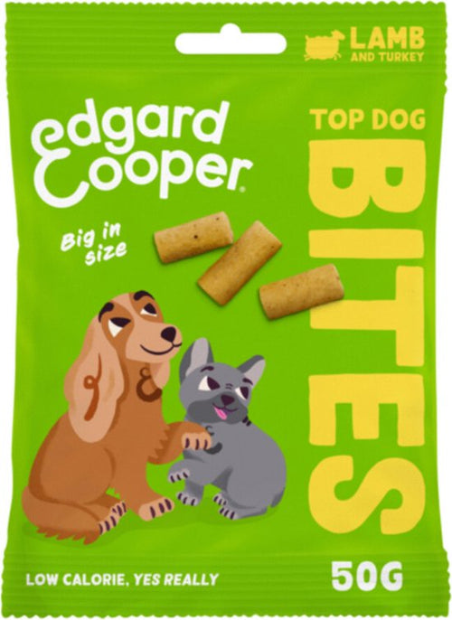 Edgard & Cooper - Bites Large 50g - Hondensnacks - Lam