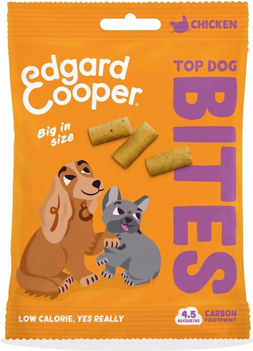 Edgard & Cooper - Bites Large 50g - Hondensnacks - Kip