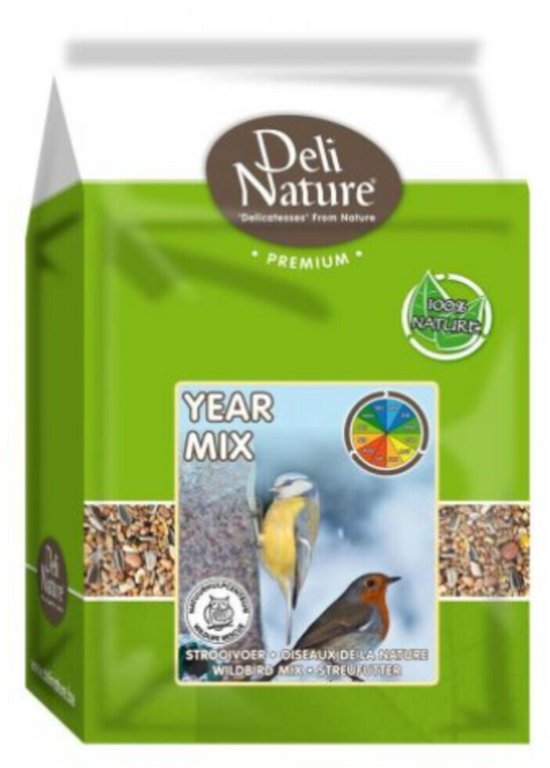 Deli Nature - Strooivoer Year Mix 4kg