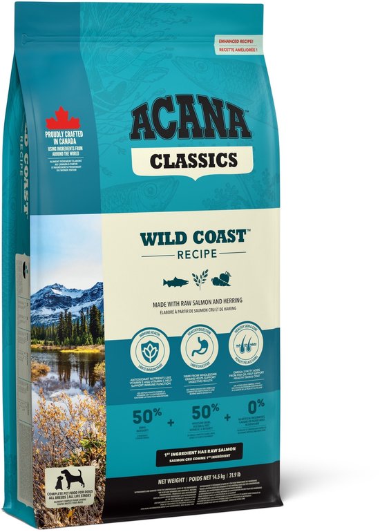Acana - Classics Wild Coast - Hondenvoer Brokken - 14.5kg