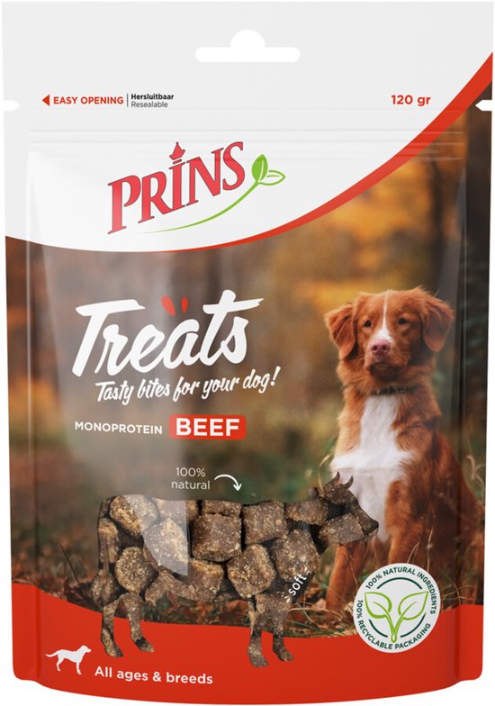 Prins - Treats Dog Beef 120g